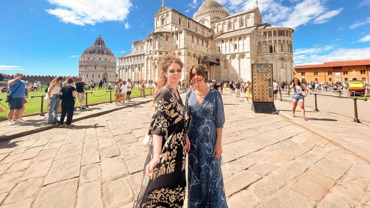 Pisa Cathedral and Leaning Tower on a Pisa and Lucca day tour from Florence, Italy