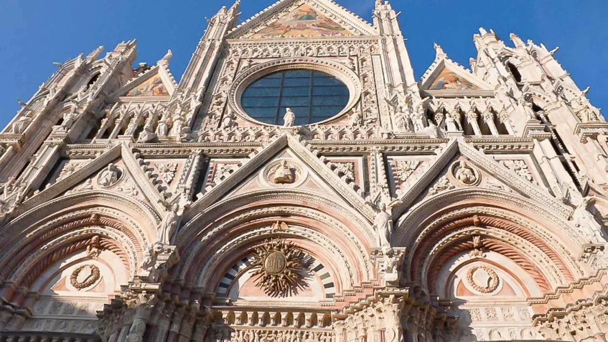 Piazza del Campo seen on a Siena walking tour with skip-the-line Duomo tickets, a day trip from Florence
